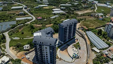 Квартиры различных планировок в районе Авсаллар Аланья